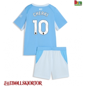 Manchester City Rayan Cherki #10 Hemmakläder Barn 2026-27 Kortärmad (+ Korta byxor)
